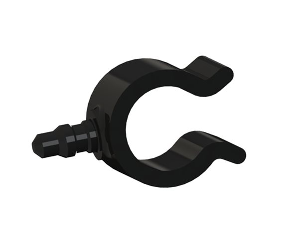 CSC039 Push-In Swivel Cable and Pipe Clips - Male Straight