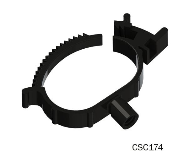 CSC174 Swivel Clip - Female Straight Adjustable