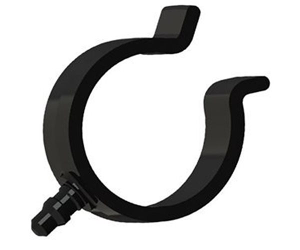 Push-In Swivel Cable and Pipe Clips - Male Straight