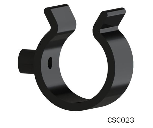Push-In Swivel Cable & Pipe Clips | Female 90 Degree slide 9