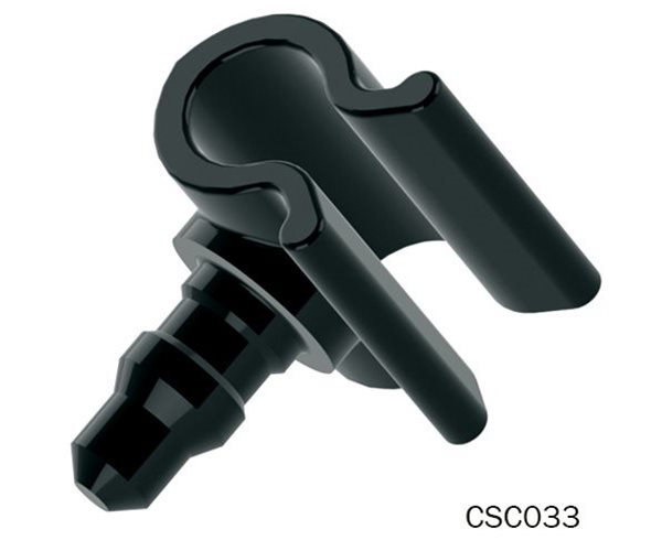 Push-In Swivel Cable & Pipe Clips | Male 90 degree slide 6