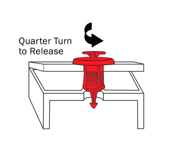 Releasable Drive Rivets | Quarter Turn slide 5