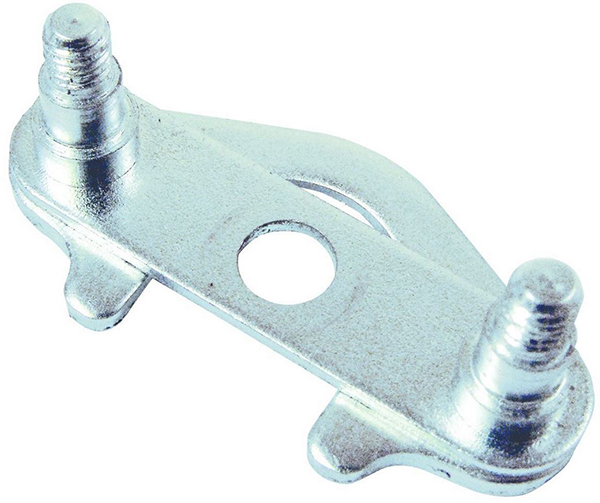 Zinc plated mounting bracket