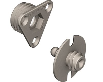 Metal Mounting Clip and Socket