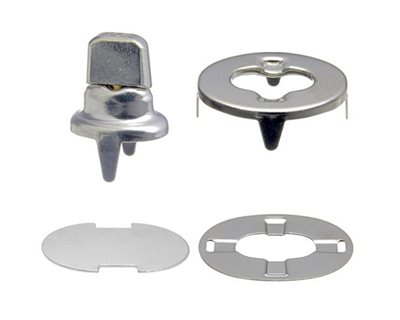 Common Sense® Turn Buttons | Two-Prong Stud