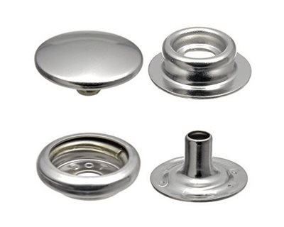 Durable™ 316 Snap Fasteners - Stainless Steel