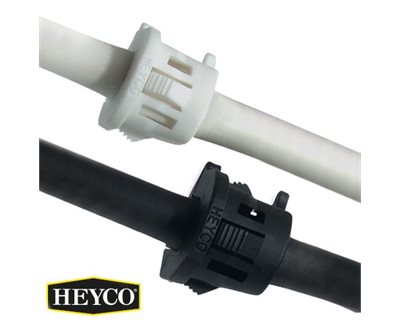 Heyco Kabel-Zugentlastungen für Rundkabel Doppel-D