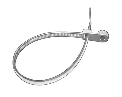Kabelbinder - Montagekopf