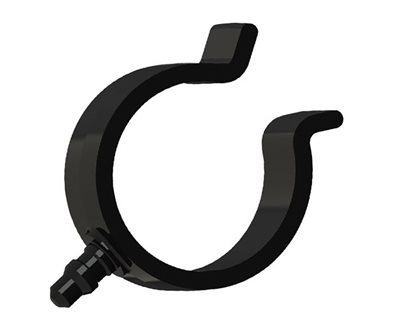 Push-In Swivel Cable and Pipe Clips | Male Straight