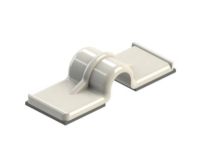Self-Adhesive Cable Clips - Saddle Type
