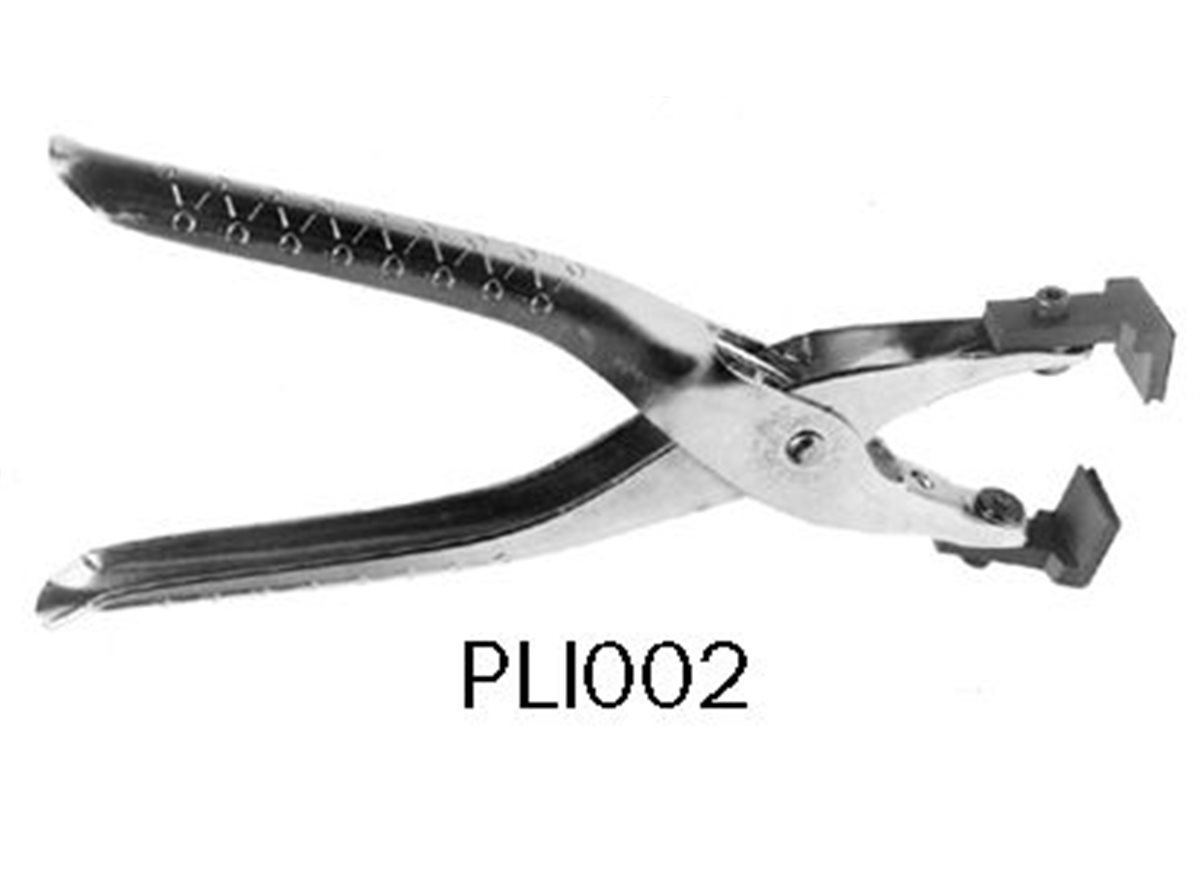 Spring Steel Band Clamp Pliers dimension guide