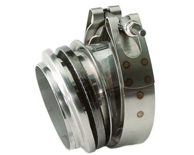 V Band Clamp with Slip Joint Flange Assembly | Teconnex