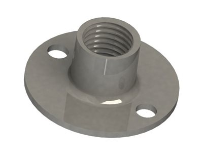 Weld Nuts / T-Nuts - Round Base