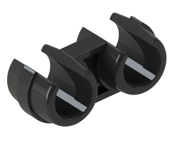 2-Way In-Air Cable Clips | Plastic slide 2