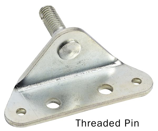 90 Degree Gas Spring - Threaded Pin