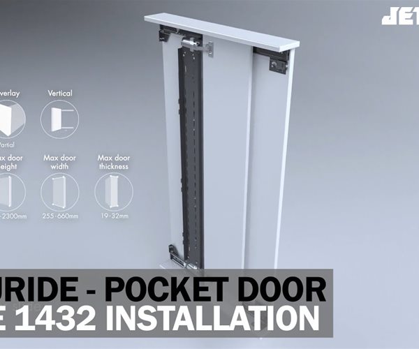 Accuride 1432 Pocket Door Sliding System slide 4