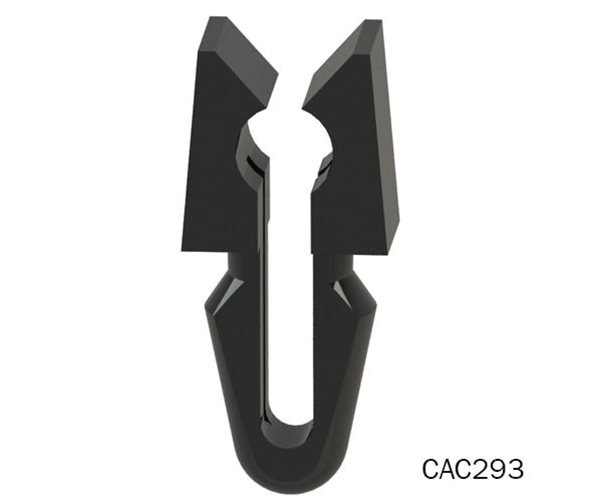 CAC293 Open W-Button Clip