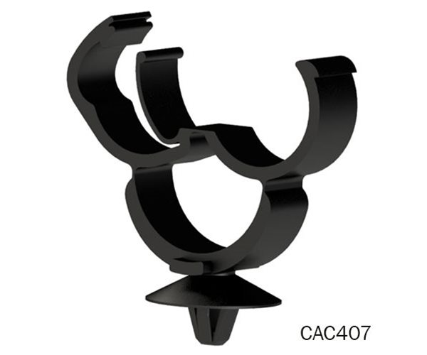 CAC407 Open W-Button Clip