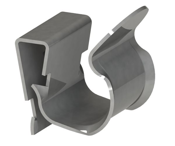 CAC493 Cable Edge Clips - Heavy Duty Flared