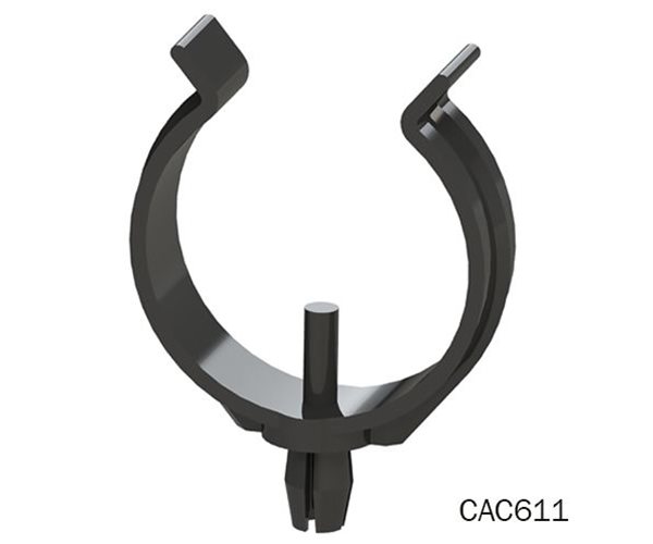 CAC611 - Drive Rivet Pipe Clips - Single 