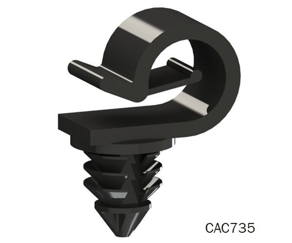 CAC735 - Fir Tree Cable Clip &amp; Pipe Clip - Single