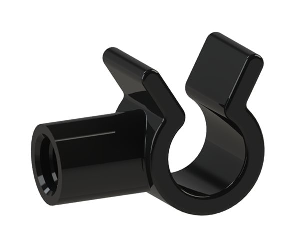 CSC014 Push-In Swivel Cable & Pipe Clips - Female 90 Degree