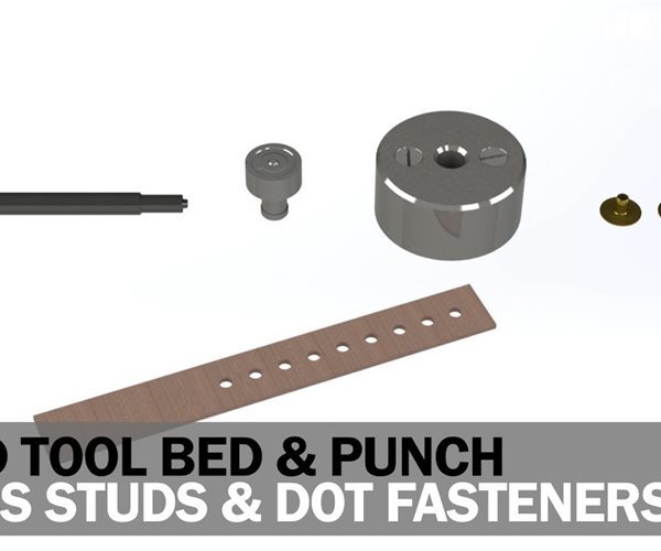Hand Tool Bed & Punch - Snap Fasteners  slide 6