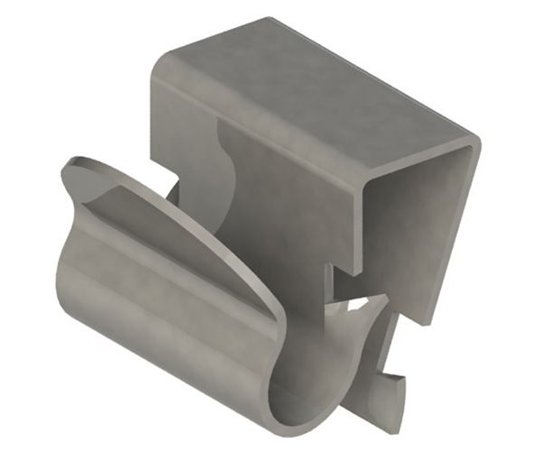 Heavy-Duty Edge Clip for Cable &amp; Pipe - Standard