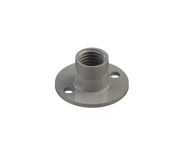 JNR006 Weld Nuts / T-Nuts - Round Base