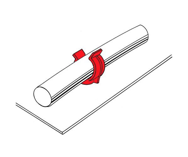 Kabel- & Rohrschellen - Spreizniete, Einfach slide 7