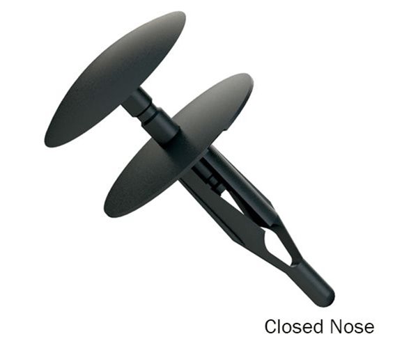 Plastic Rivets - Removable Push Type Closed Nose