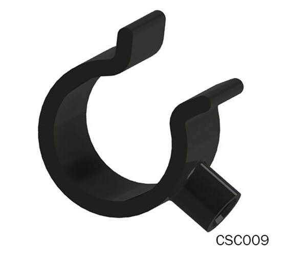 Push-In Swivel Cable & Pipe Clips | Female 90 Degree slide 4