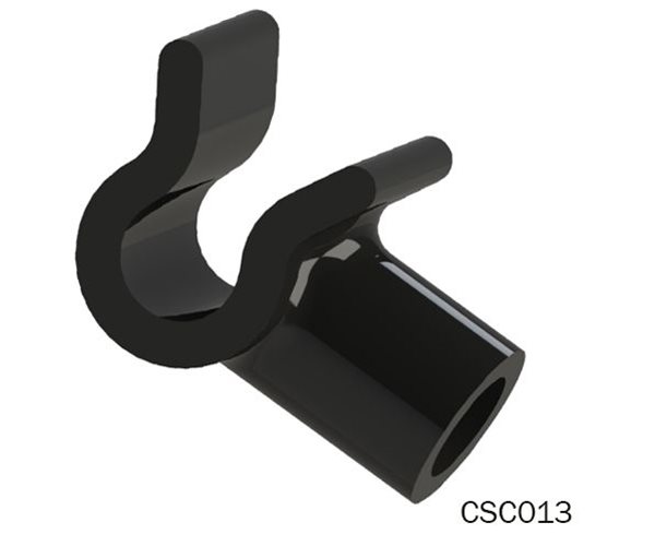 Push-In Swivel Cable & Pipe Clips | Female 90 Degree slide 6