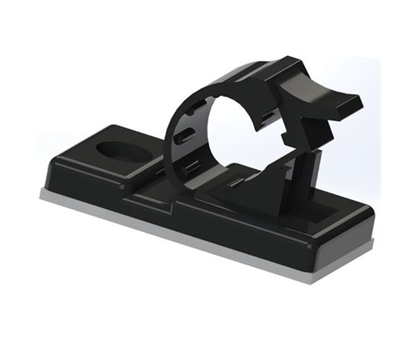 Self-Adhesive Cable Clips - Locking slide 1