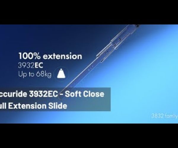 Video The Features of Accuride 3932EC - Soft Close Full Extension Drawer Slide